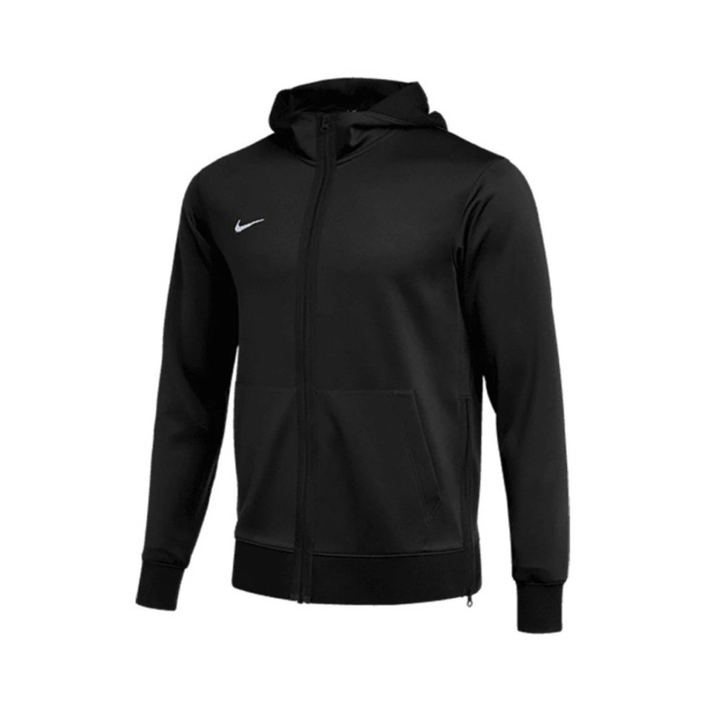 Men 4XL Nike Team Therma-Fit Showtime Full-Zip Basketball Hoodie Blk DC2445-010